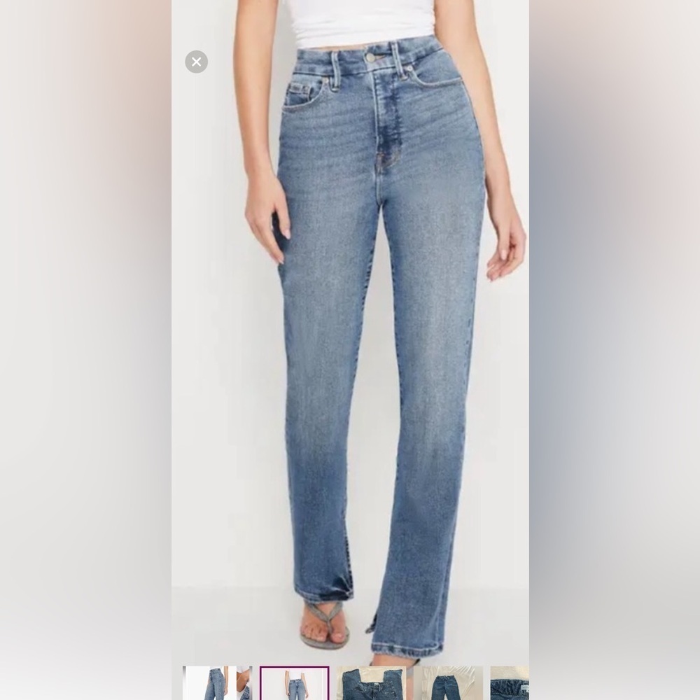 DL1961 Women's Straight Leg Blue Jeans